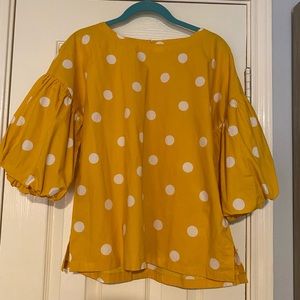 Loft Polka Dot Blouse